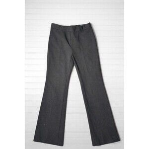 Chaus Grey Women’s Pull on Flare Gray Pant M Wool Blend with Stretch